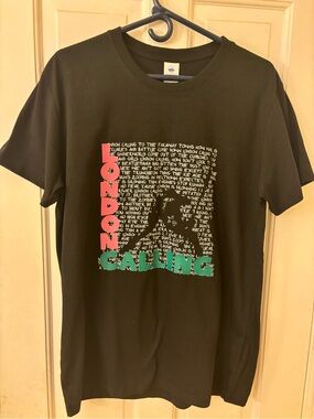 The Clash London Calling T Shirt Size Large